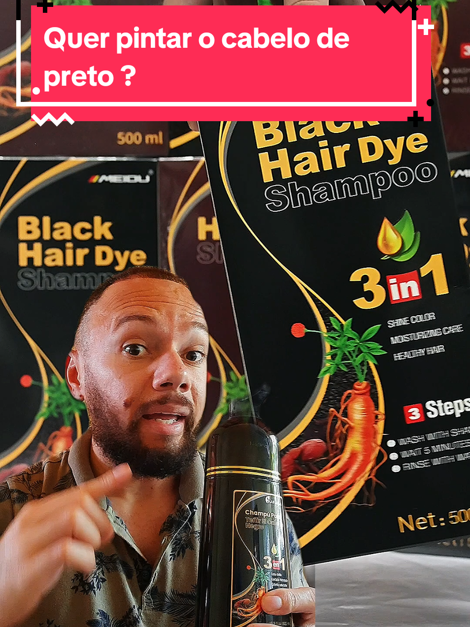 Shampoo para pintar cabelo #shampoo #pintar #cabelospretos #tratamentocapilar #cosmeticos 