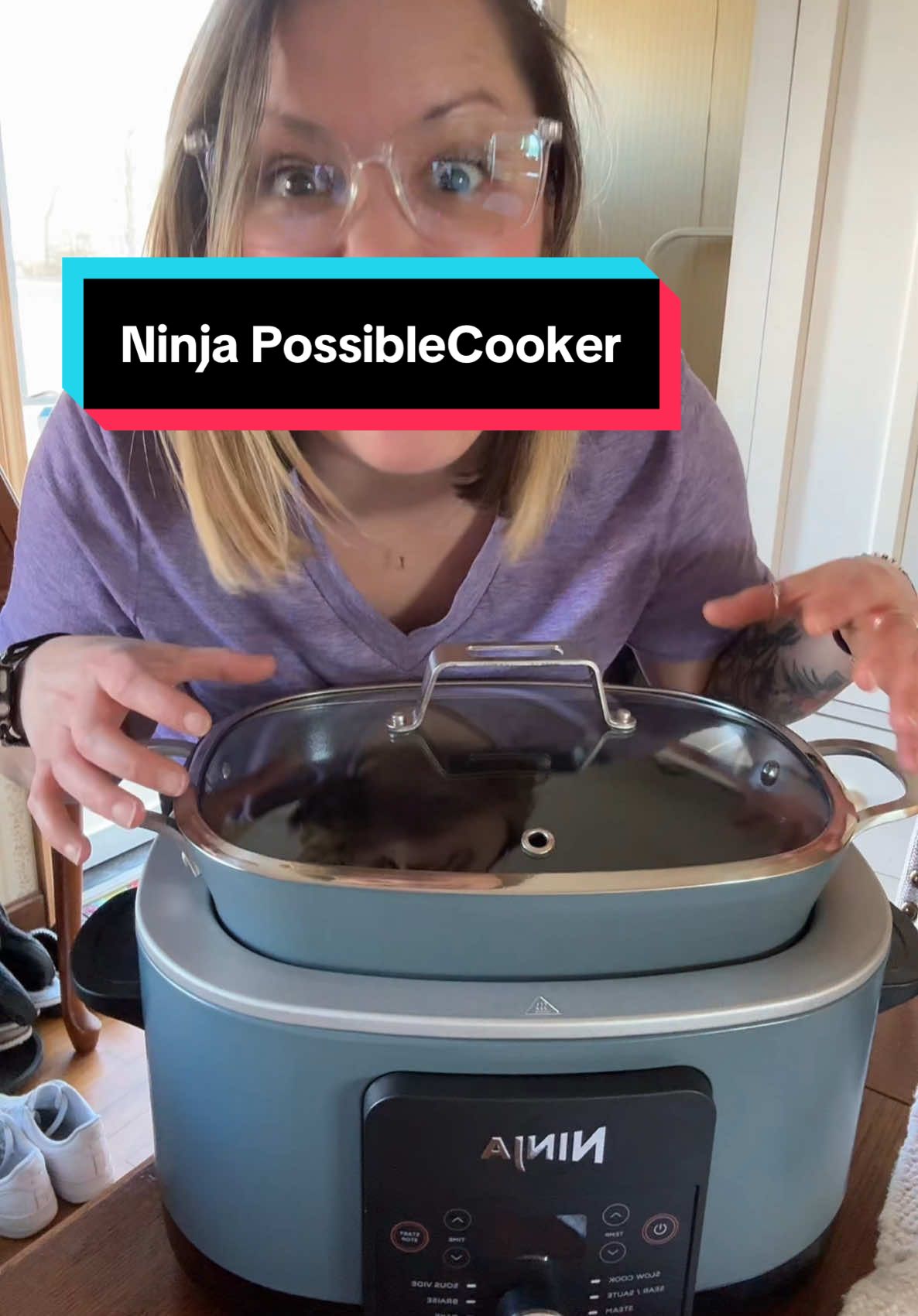 Just when you thought it wasn’t possible for @Ninja Kitchen to make anything cooler.. you get the PossibleCooker! #ninjakitchen #ninjapossiblecooker #slowcooker #kitchenappliances #cooking 