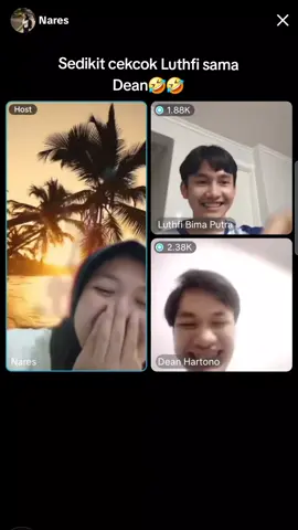 Nares nontonin cekcok Lutfhi sama Dean🤣🤣 @kiriiana_ @luthfi.bimaputra @dean.hartono 