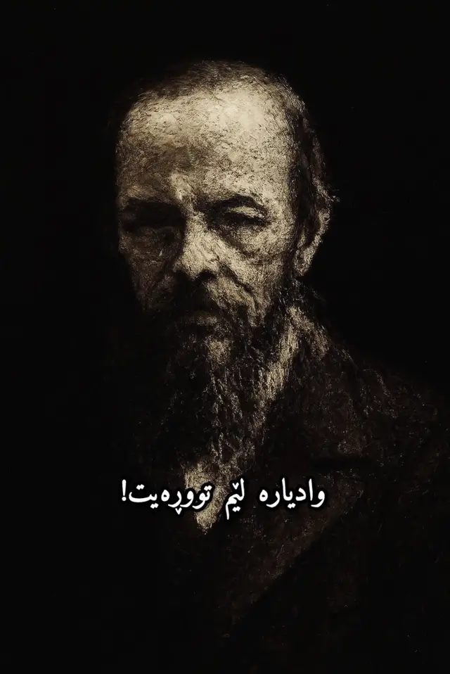 #دۆستۆ #دۆستۆیڤسکی #فیۆدۆر_دۆستۆیڤسکی #دوستويفسكي #dostoevsky 