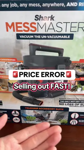 Final opportunity to get this bestselling Shark Messmaster vacuum on a massive discount right now before it’s gone!  #sharkvacuums #sharkmessmaster  #vacuum  #TikTokShopCreatorPicks   #SuperBrandClub #TikTokShopRestock #newarrivalssurge #TikTokShopFallDealsForYou #falldealsforyou #AutumnLiving #TikTokShopBlackFriday #TikTokShopCyberMonday 