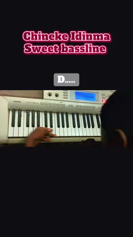Chineke Idinma bassline groove  #music #piano #church #pianotutorial #bass 