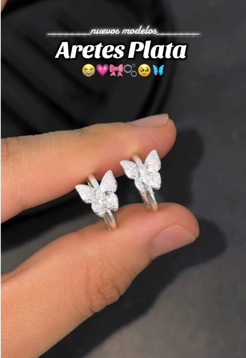 Aretes en plata italiana 950 ✨🪄 #ecuador🇪🇨 #plata925 #plataitaliana925 #aretesaesthetic #aretesdemoda 