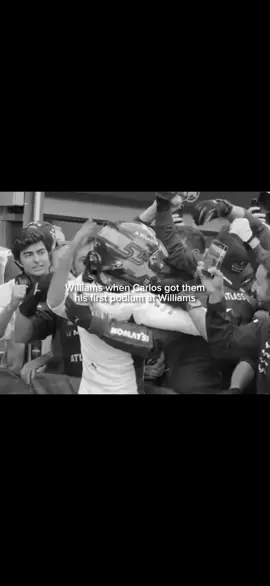 Williams are the best💙 #williamsf1teams #carlossainz #bakugp #formulaone #podium