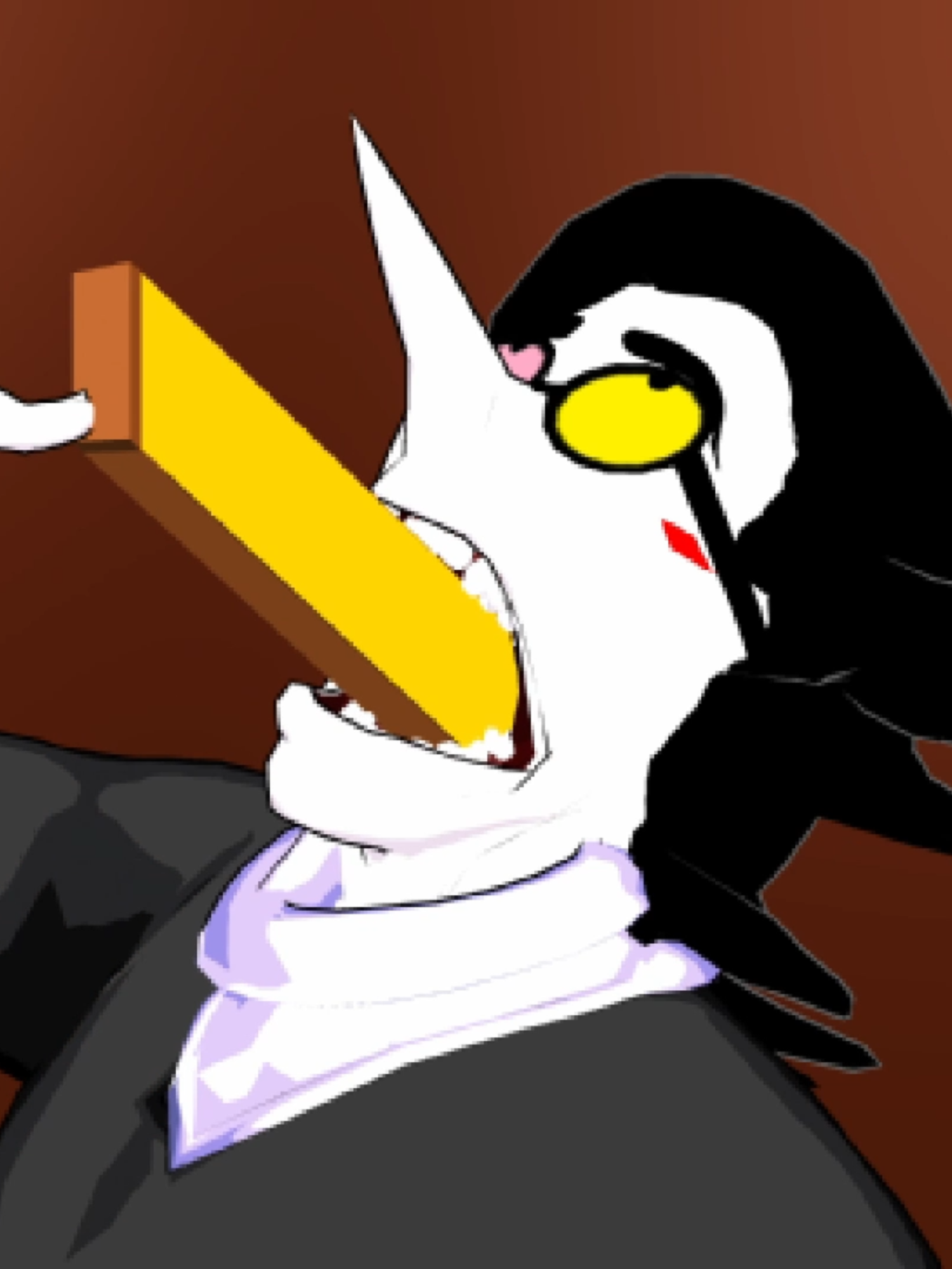I think Spamton likes fries (Decided to make this after watching the Undertale 10th anniversary stream) #undertale #deltarune #spamton #3danimation #fyp