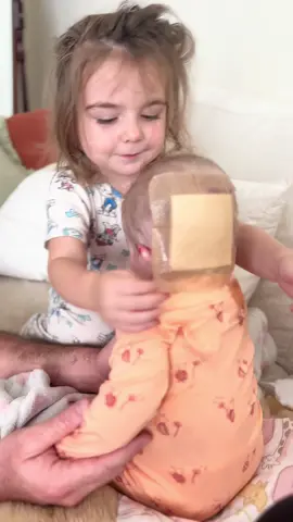 The title of ‘big sister’ was Ellie’s gift to Ember. Forever treasured. ✨ She was Ellie’s favorite person, the one who could always get a smile. Sweet Ellie Sunday ♥️🦋 #sister #grief #Siblings #Love #tsitp 