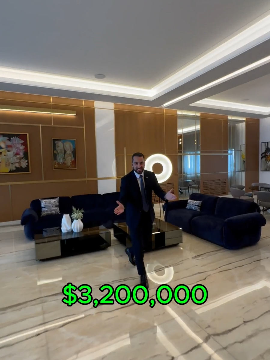 📍 Raouché – Beirut Experience ultimate luxury in this breathtaking apartment ✨ 🏢 22nd floor – 420 m² – unmatched panoramic sea view 🌊 💎 Fully decorated salon with chimney 🛏️ 3 bedrooms (2 with stunning sea view + master with a luxury bathroom) 👗 Walk-in closet + private makeup room 🍴 Modern kitchen with stylish island 💰 Price: $3,200,000 📞 70 944 744 ✨ Raouché’s finest address where elegance meets perfection. #realestate #fyp #raouchebeirut  #lebanon #bluskyproperties 