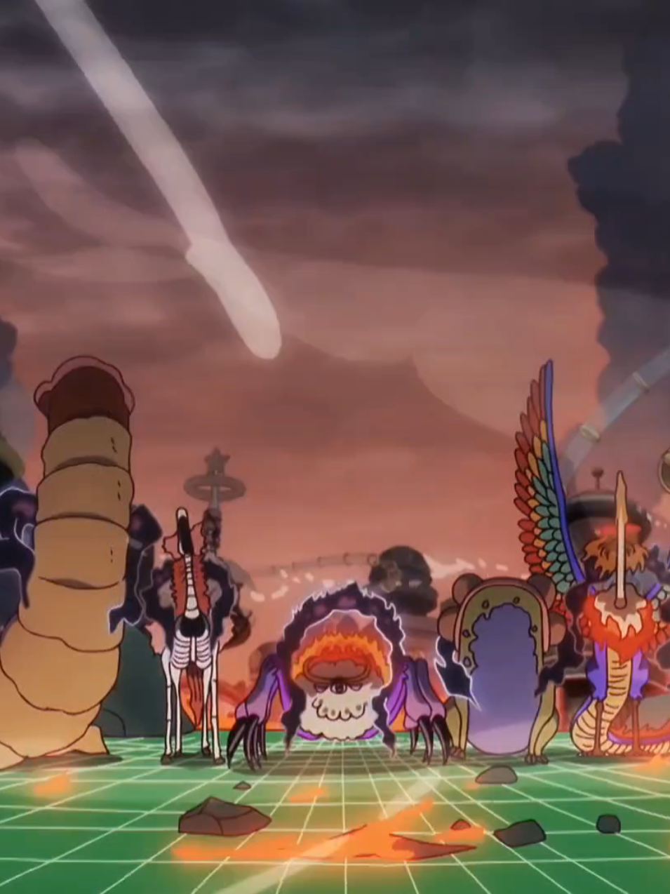 Luffy de cara com os 5 Gorosei , aura absoluta!! One Piece EP 1144 #onepieceedit #onepiece #onepieceanime #animeedit #fy 