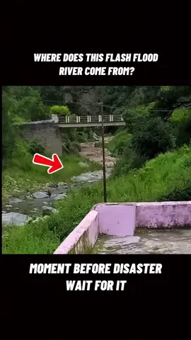 Where does this flash flood river come from? #floods #landslide #naturaldisasters #momentbeforedisaster #naturepower #waitforit #us #american #unitedstates #unitedkingdom #usatoday