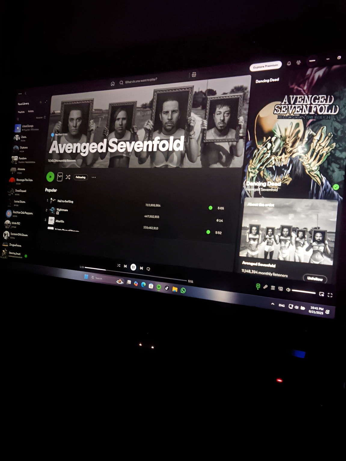 | Avenged Sevenfold - Dancing Dead | . . . #fyp#foryoupage#4u#masukberanda#viral#avengedsevenfold#a7x#dancingdead#diamondsintherough#mshadows#synystergates#zackyvengeance#johnnychrist#jimmysullivan#brookswackerman#mikeportnoy#arinilejay#storywa#liriklagu#lirikterjemahan#musiclyrics#playlist#spotify#metal#heavymetal#alternativemetal#capcut