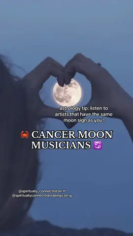 CANCER MOON MUSICIANS 🖇️ in b10 for spellwork, readings, teaching & other socials #witchcraft #spirituality #manifestation #astrology #witchtok 