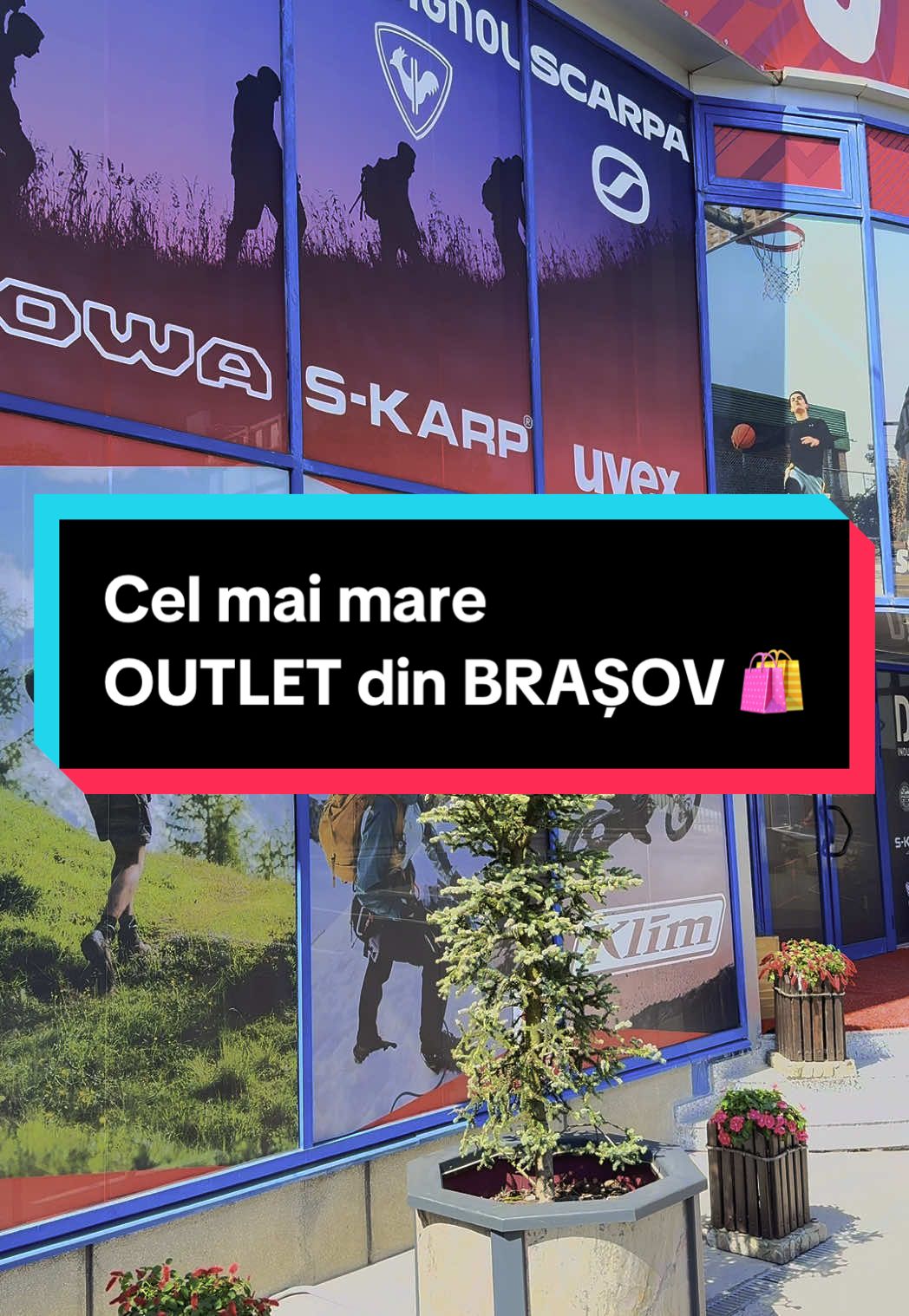 Știai că în Brașov găsești cel mai mare OUTLET? 🛍️🔥 Branduri mari la super prețuri... încălțăminte, geci, articole outdoor și moto, totul într-un singur loc! 📍 Str. Hărmanului 49V, Brașov!  OUTLET Outdoor Sports & Fun #Outlet #Brasov #Shopping #BranduriMari #SuperPreturi #Reduceri #SportsAndFun #Moto #Outdoor #Ski #FashionOutlet #TopBrands 