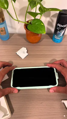 Easy to install screen protector for iPhone 17 pro max.   #iphone17 #CosmicOrange