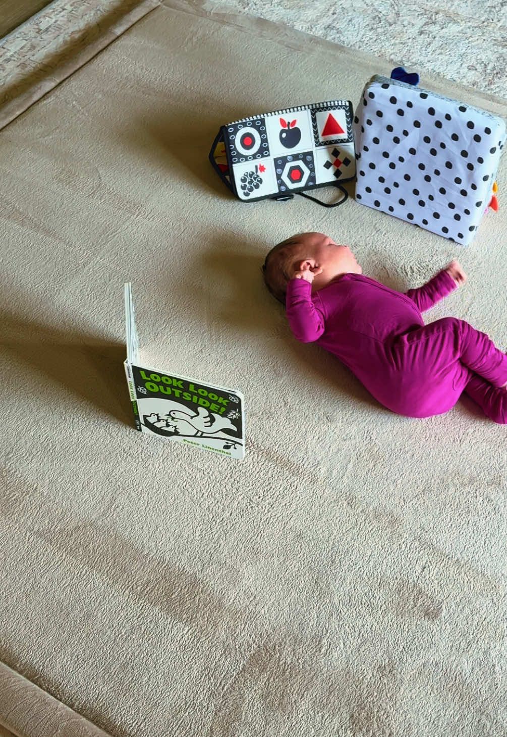 possibly the biggest tummy time mat 😅😂 #toddler #2under2 #sahm #tummytime #mewborn 
