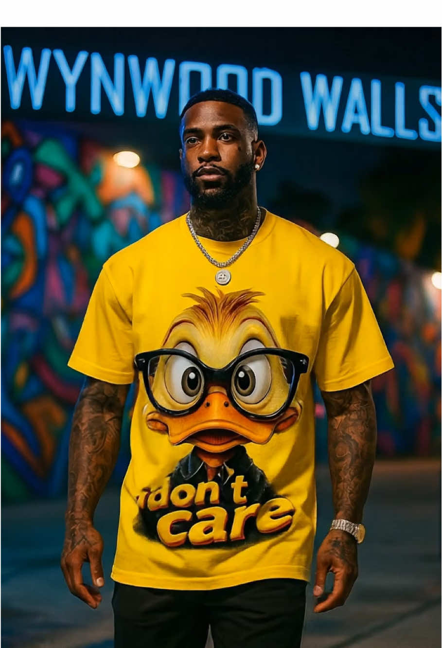I don’t care 😎 #shirt #duck 