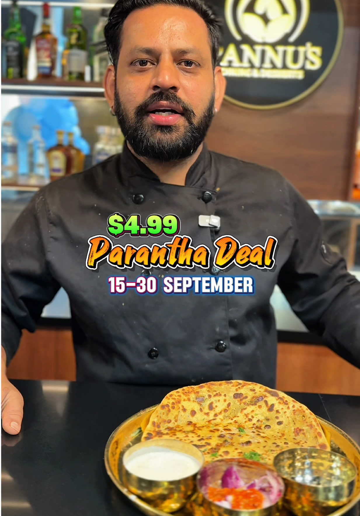 🔥 Special Offer Paranthas : $4.99 Each! 🔥 🌟 Unbeatable Deals at Pannus Brampton! 🌟 🚨Monday-Friday -11 Am to 4 Pm 🚨 Dine in only  **Indulge in our delicious selection of five unique Parantha:** 1. **Aloo** 2. **Aloo Oyaaz** 3. **Broccoli** 4. **Gobhi** 5. **Mooli Mix** Deals, Parantha, Affordable, Tasty, Pannus Brampton  #FoodDeals #ParanthaSpecial #BramptonEats #Yummy #ViralEats 