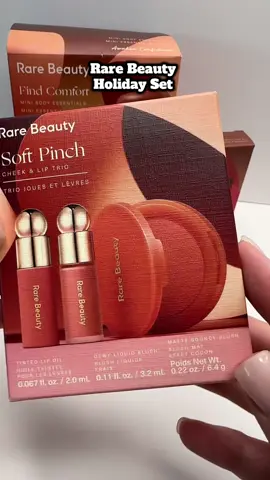 Soft Pinch Cheek & Lip Trio @Rare Beauty #rarebeauty #tiktokshopcreatorpicks #tiktokshopfinds #rarebeautymakeup #rarebeautybundle 