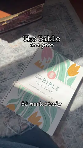 Such a perfect Bible study for beginners. #christian #christiantiktok #biblestudy #biblejournaling #bibleinayear 