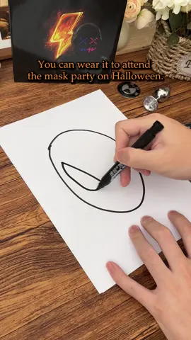 Switch up your look with just a wave 🖐✨ This LED mask is next-level cool! #LEDMask #GestureControl #PartyVibes #NextLevelTech #CosplayGear