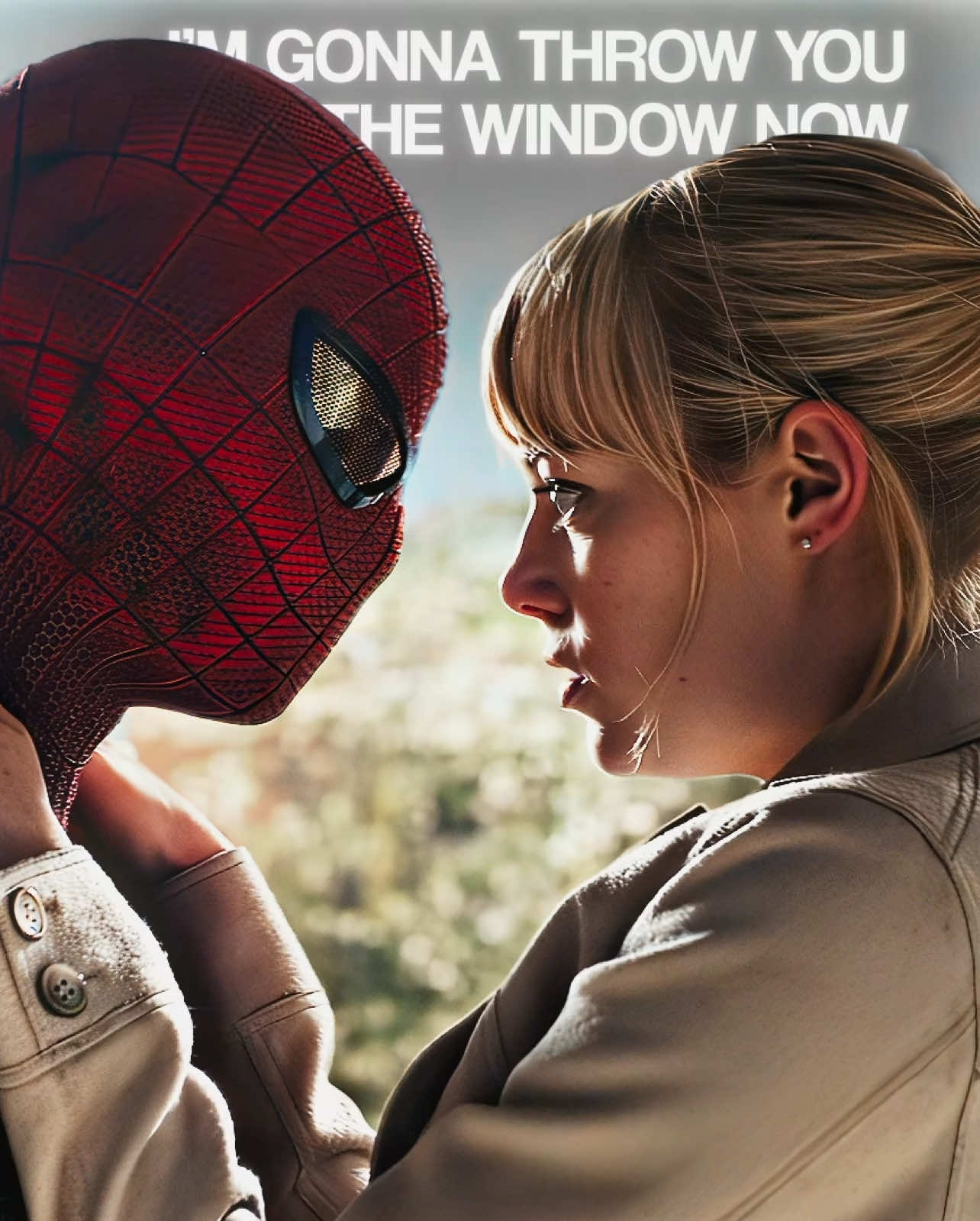 Have to make post 1001 a Gwen joke 😭👌 #spiderman #andrewgarfield   