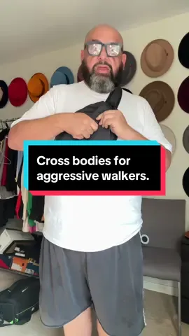 There’s so much stuff to look around when you’re going for your power walk that makes it very inconvenient. Glad for my Crossbody. It is light comfortable, easy access rain, and water resistant. I will never go for another walk without a Crossbody. #crossbody #crossbodybag #crossbodybags 