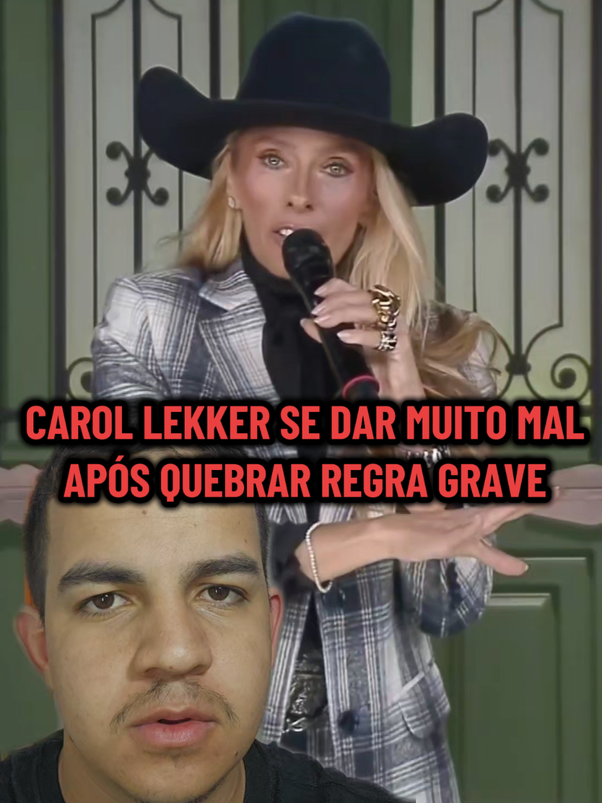 Carol Lekker se dar muito mal em A Fazenda 17 após contar que é a infiltrada e com isso perdeu seus 50 mil reais #LIVEIncentiveProgram #LIVECareer #PaidPartnership 