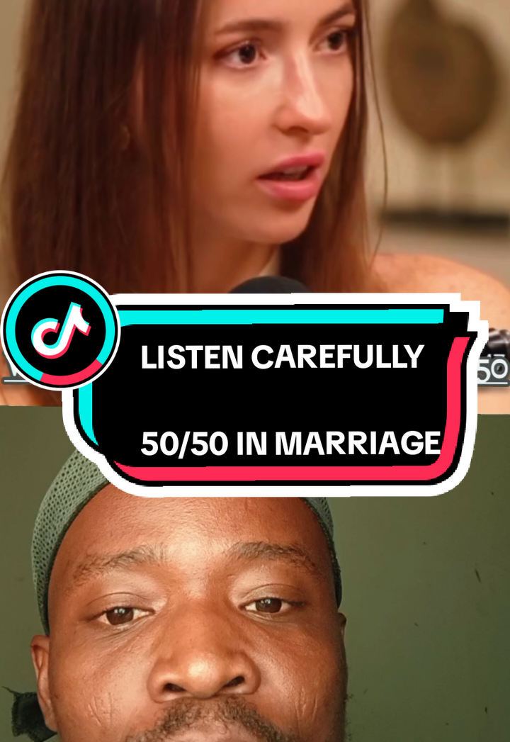 50/50 in marriage what your take? #marriedcouple #marriage 
