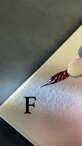 How to sign the letter F?