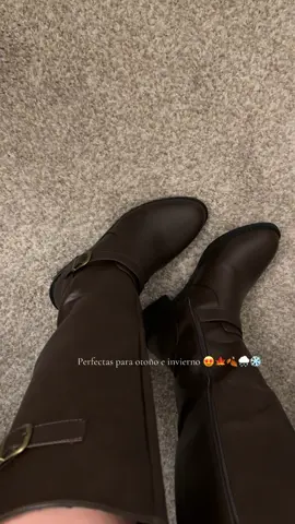 Estoy amando 😮‍💨🍁🍂🌧️😍#botas #fall #invierno #tiktokshop #boots 