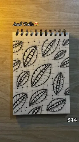 Day 344 of Leaf doodle tutorial 😻  . . . #doodlewithnadia #fyp #foryou #doodle #drawing                Doodle with Nadia | zentangle doodle I creative art | doodle tutorial