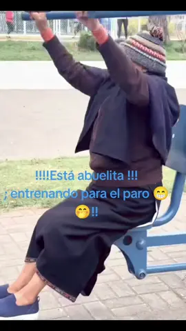 !!LISTA PARA EL PARÓ 😁  !!!!DICE LA ABUELA!!!