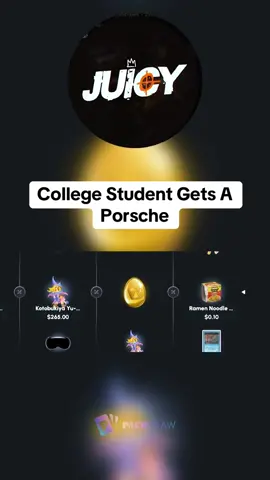 College Student Gets A Porsche
