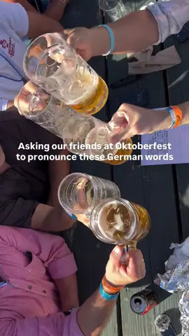 Asking our friends at Oktoberfest to pronounce these German words. 😆🍻 #mountaincreek #oktobeerfest #newjersey #ny 