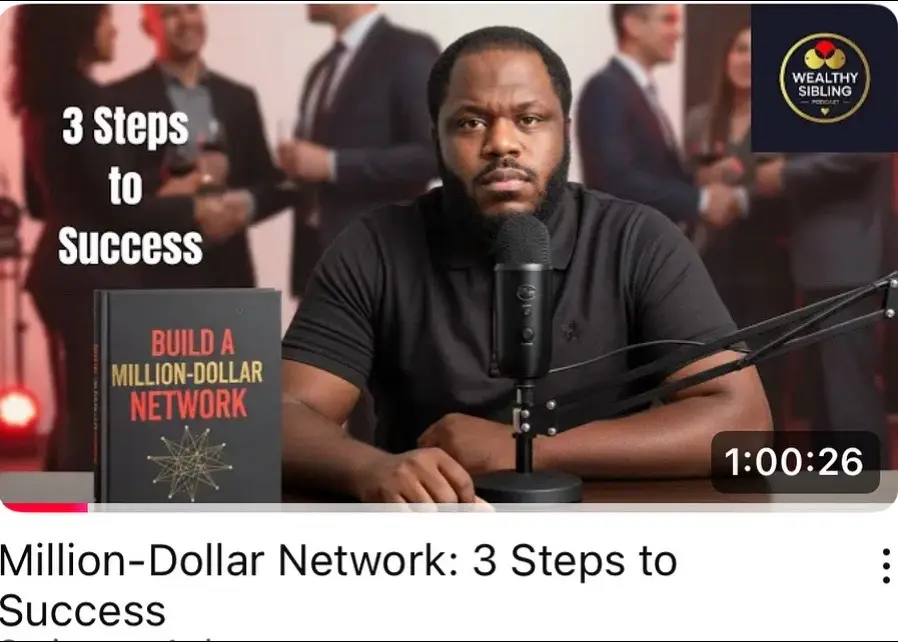 Every family has a money story—and in this episode, I’m giving you the blueprint on how to build a million-dollar network that changes yours. Learn the 3 keys to: ✨ Identifying your value ✨ Aligning with opportunities ✨ Executing with intention 👑 This isn’t just networking—it’s building wealth through connection and legacy. 📲 Episode 3 is out now. Tap the link in bio to listen! #WealthySiblingPodcast #MillionDollarNetwork #WealthMentor #MarcelGriffinSpeaks #LegacyBuilding