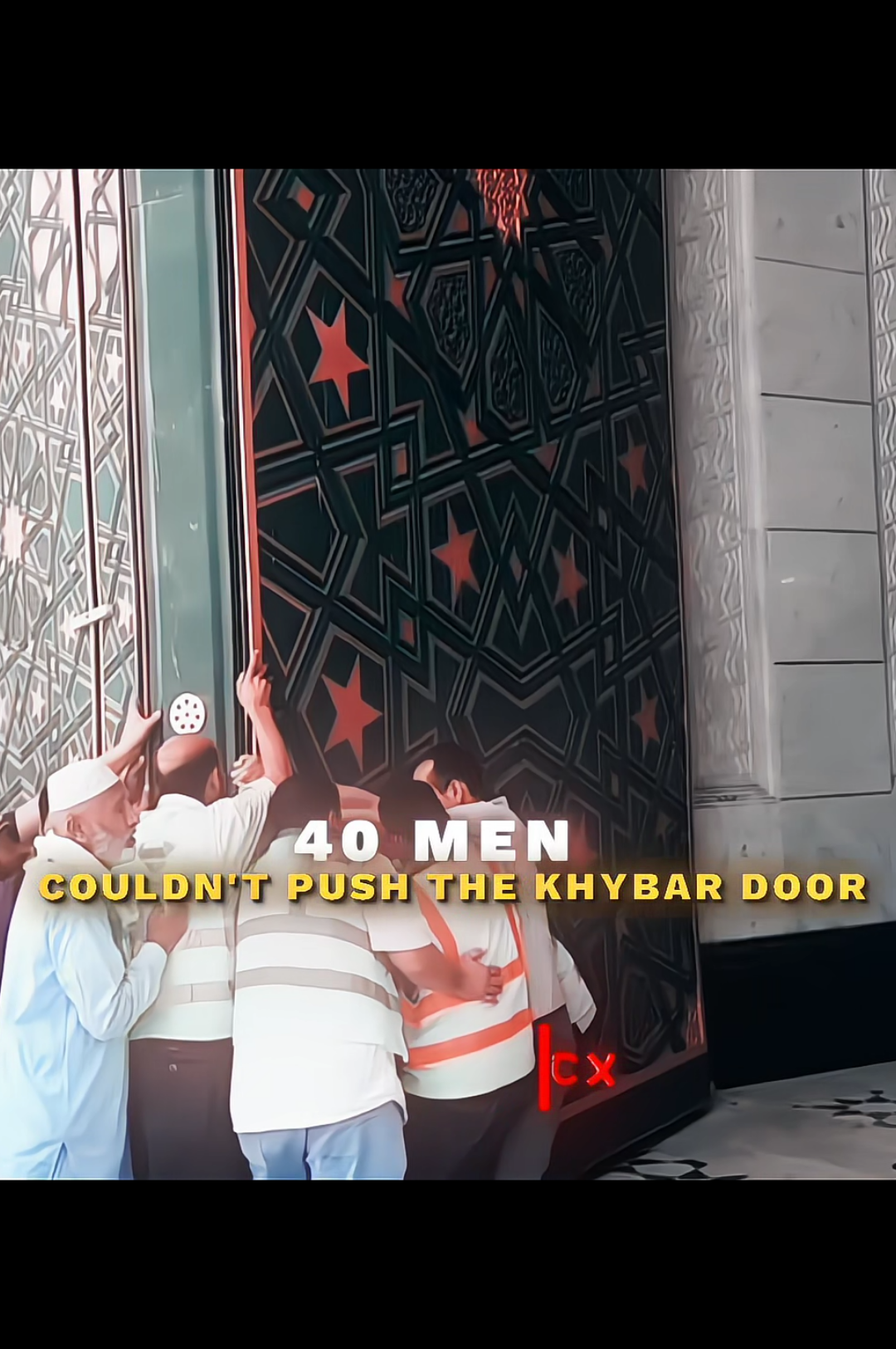“Strength defined: Ali at Khyber.”🔥💀 .  .  more caption ✨ ⚔️ “The Gate of Khyber was a mountain of iron, unshaken by thousands. Warriors came and failed, their strength turning into fear. Then Ali (a.s), the Lion of Allah, stepped forward. With one hand he lifted what armies could not move — proving that true power lies not in muscle, but in faith.” .  .  #foryou #imamali #khybar #phonk #edits 