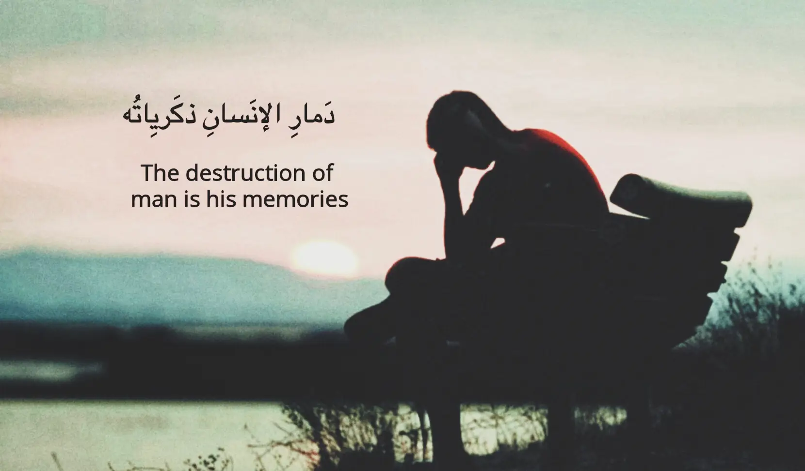 دَمَارُ الْإِنْسَانِ ذِكْرَيَاتُهُ... إِنَّهَا عِبَارَةٌ تُشْبِهُ سَيْفاً يَغْمِسُ حَدَّهُ فِي لَحْمِ الرُّوحِ، فَيُبْقِي الْإِنْسَانَ جَسَداً يَمْشِي، وَقَلْباً يَحْمِلُ خَرَابَ الْمَاضِي. إِذْ إِنَّ الذِّكْرَيَاتِ، يَا رُوحِي، لَيْسَتْ كُلُّهَا أُغْنِيَةً عَذْبَةً، وَلَا هِيَ كُلُّهَا صُوَرٌ تَبْسِمُ فِي الْخَيَالِ. بَلْ هُنَاكَ ذِكْرَيَاتٌ سُودَاءُ، تُحَوِّلُ دَاخِلَ الْإِنْسَانِ إِلَى أَطْلَالٍ مَهْجُورَةٍ، كَأَنَّهُ مَدِينَةٌ ضَرَبَهَا الْحَرْبُ، وَتَرَكَتْ بُيُوتَهَا دُونَ أَسْقُفٍ، وَنَوَافِذَهَا دُونَ أَحْلَامٍ. ٱلذِّكْرَيَاتُ هِيَ الْمَرْآةُ الَّتِي لَا تَنْكَسِرُ، تُرِيكَ مَا لَا تُرِيدُ أَنْ تَرَى، تُعِيدُكَ إِلَى أَيَّامٍ تَوَدُّ لَوْ تَمْحُوهَا مِنْ دَمِكَ، وَلٰكِنَّهَا مُسْتَقِرَّةٌ فِي كُلِّ نَبْضَةٍ، تَسْكُنُ فِي نَفَسٍ وَرَائِحَةٍ وَنَظْرَةٍ عَابِرَةٍ. إِذَا أَصْبَحَ الْإِنْسَانُ أَسِيرَ ذَاكِرَتِهِ، فَهُوَ يَمُوتُ كُلَّ يَوْمٍ، وَيُحْشَرُ إِلَى مَحْكَمَةٍ صَامِتَةٍ، قَاضِيهَا هُوَ مَاضِيهِ، وَشَاهِدُهَا هُوَ قَلْبُهُ. ٱلْحَيَاةُ تُحَاوِلُ أَنْ تَمْضِي، وَلٰكِنَّ الْأَثَرَ يَبْقَى كَسِلْسِلَةٍ فِي الْعُنُقِ، وَكَنَارٍ تَحْتَ الرَّمَادِ. دَمَارُ الْإِنْسَانِ، لَيْسَ فِي فَقْدِ مَالٍ، وَلَا فِي زَوَالِ صِحَّةٍ، بَلْ فِي تِلْكَ الذِّكْرَيَاتِ الَّتِي تَسْرِقُ نَوْمَهُ، وَتَحْبِسُ ضَحْكَتَهُ، وَتُبَدِّلُ حَاضِرَهُ إِلَى مَقْبَرَةٍ مَفْتُوحَةٍ. فَاحْذَرْ يَا إِنْسَانُ مِنْ ذَاكِرَةٍ لَا تَرْحَمُ، وَتَعَلَّمْ أَنْ تَكْسِرَ سُلْطَانَ الْمَاضِي، وَإِلَّا سَتَكُونُ ذِكْرَيَاتُكَ نَفْسُهَا هِيَ الَّتِي تُهْدِمُكَ، وَتُطْفِئُ فِي عَيْنَيْكَ آخِرَ بَرِيقٍ. #fyp #foryou #viral #real #explore 
