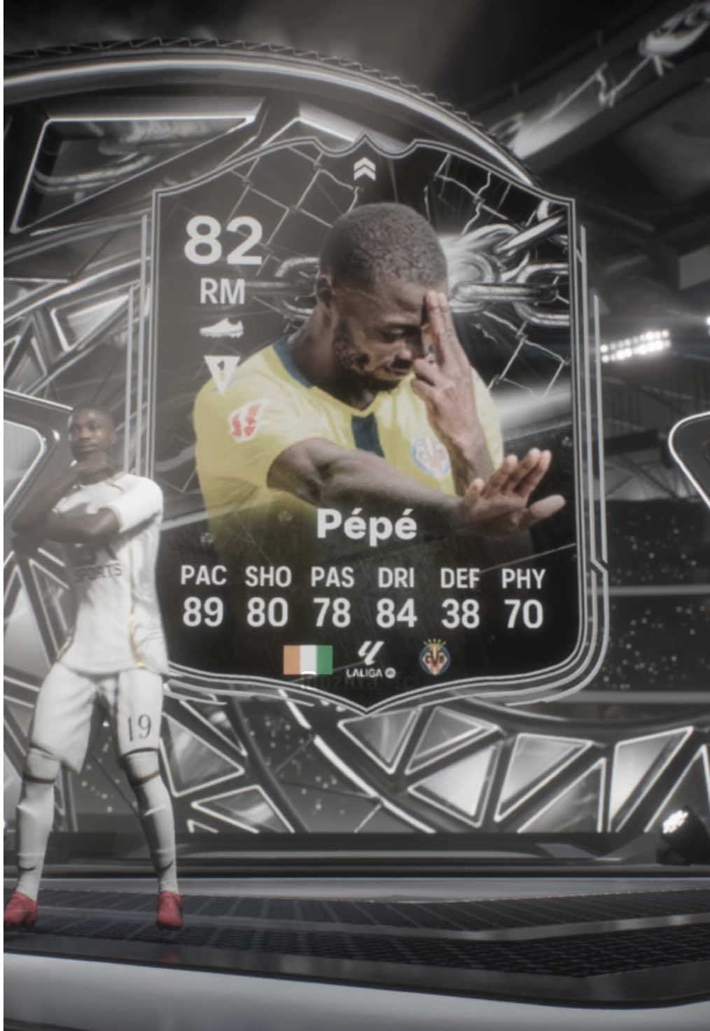 Who’s your RW if it’s not Showdown Pépé? 💬 Best SBC so far? 🔥 . . . #fyp #fc26 #fifa #football #pepe 