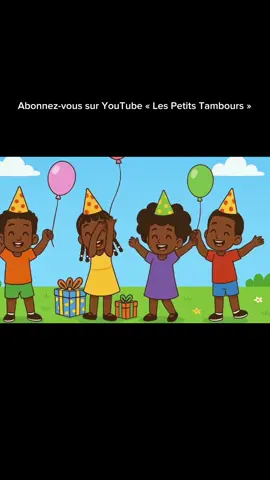 🎂 Joyeux anniversaire 🎶 Une comptine trop mignonne pour les enfants 🥳 Une chanson d’anniversaire joyeuse pour chanter et danser avec les enfants 🎉 Parfaite pour souffler les bougies, ouvrir les cadeaux et partager la fête 🥁✨ : #JoyeuxAnniversaire #ComptineEnfant  #FeteAnniversaire #KidsSong #comptine  