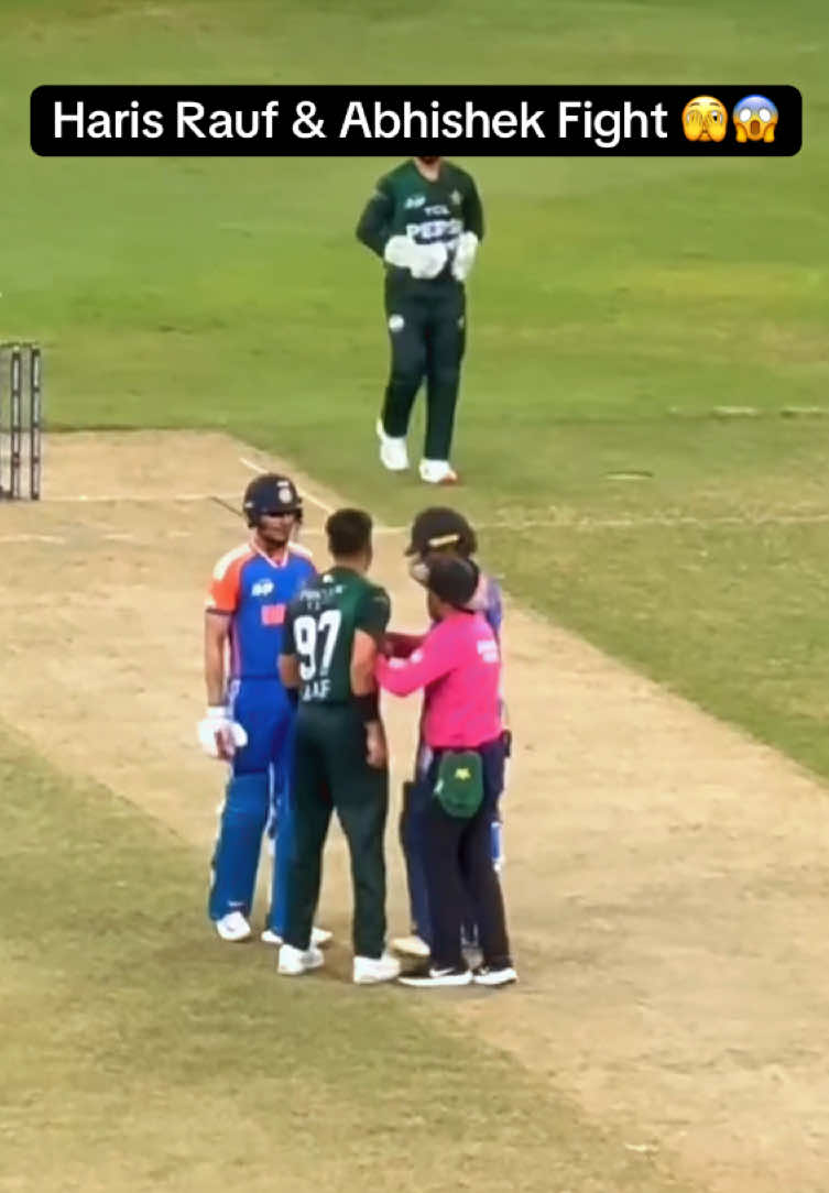 Haris Rauf Fight vs India #asiacup #foryoupage #pakvsind #viral #harisrauf 