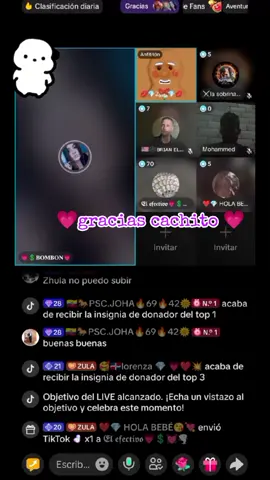 ella conmigo andaba martillando 💲💃🏻@𝕰𝖑 𝖊𝖋𝖊𝖈𝖙𝖎𝖛𝖔💗💲💓🌪️ gracias  cachito 💗🫂#ellaconmigoandabamartillando #21septiembre #hearts #bombon💗 #tiktoklive 