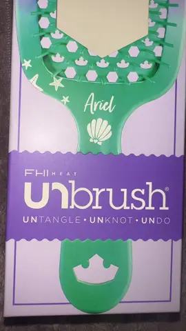 She’s sooo pretty and my absolute favorite brush now! @FHI HEAT #unbrush #fhiheat #ariel #disneyprincess #tiktokshop 