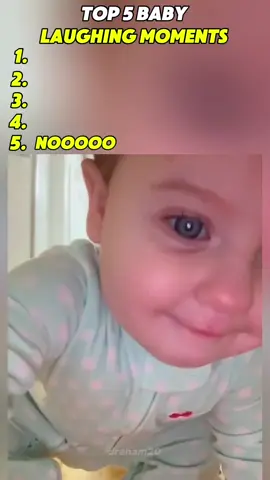 Top 5 Baby Laughing #babylaughing #funny #cute #babyoftiktok #fyp 