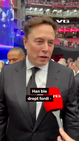 Titusener av mennesker var samlet for å minnes Charlie Kirk. #elonmusk #vg #nyheter