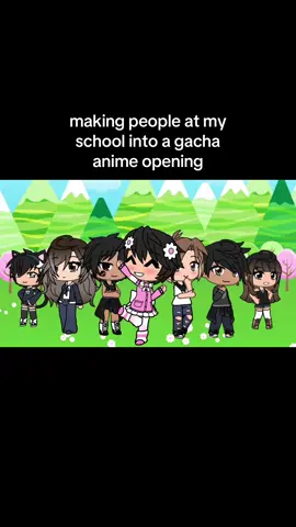 yes ik this is the ending song of bunny girl senpai #fyp #gacha #gachalife #anime #animeopening 