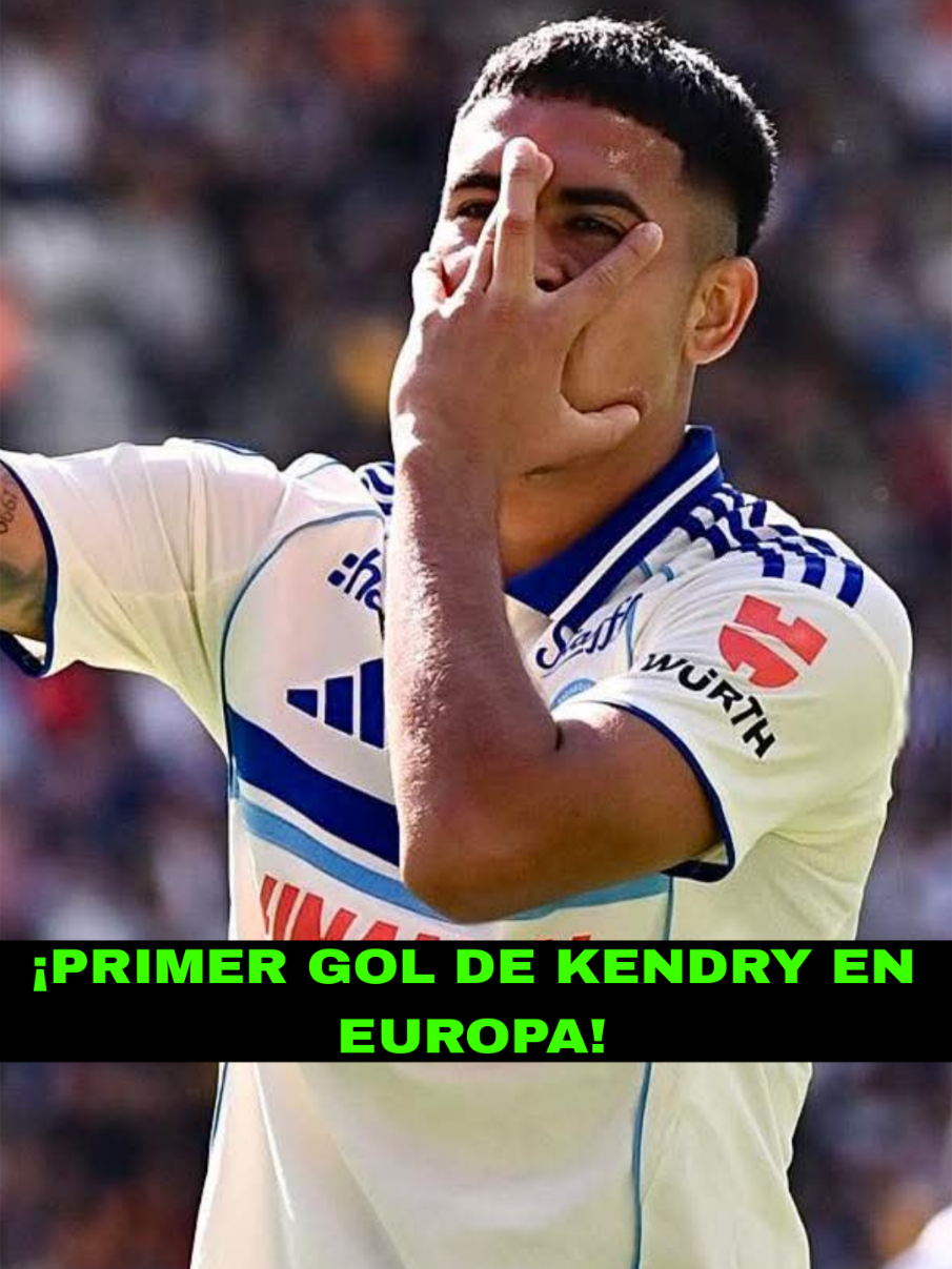 🥵 KENDRY PÁEZ MARCA SU PRIMER GOL EN FRANCIA 🇪🇨🥵😎 . . #futbolecuador #futbolecuatoriano #ecuador🇪🇨 #kendrypaez #gol 