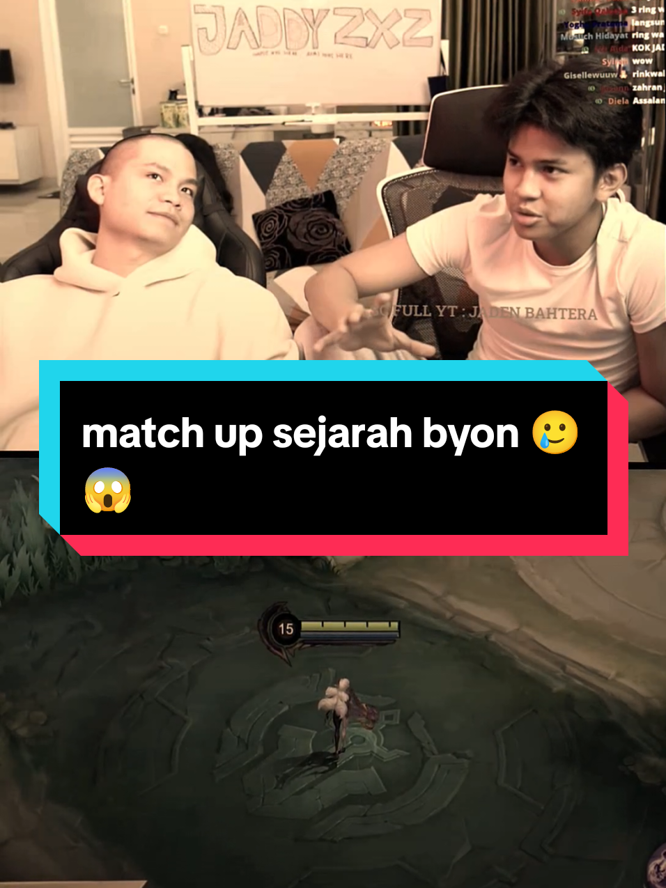 waduhh match up sejarah byon🥲😱#celloszxz#jadenbahtera#MLBBNEXT2025 #NEXTJagoanMabar#fyp 