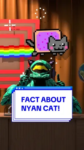 🛜 Nyan Cat. Back in 2011, the internet gave us the nyan cat. But now in 2025, I’m here to give you a useless fact about the lovable pop-tart cat. #nyancat #internethistory #vocoloid #fact #wuushie 