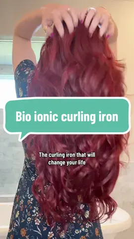 The one and only curling iron that touches my hair is the @Bio Ionic #bioionic #bioioniccurlingiron #longbarrelcurlingiron #bioioniclongbarrel  Hair wizard @thekrissimpson 