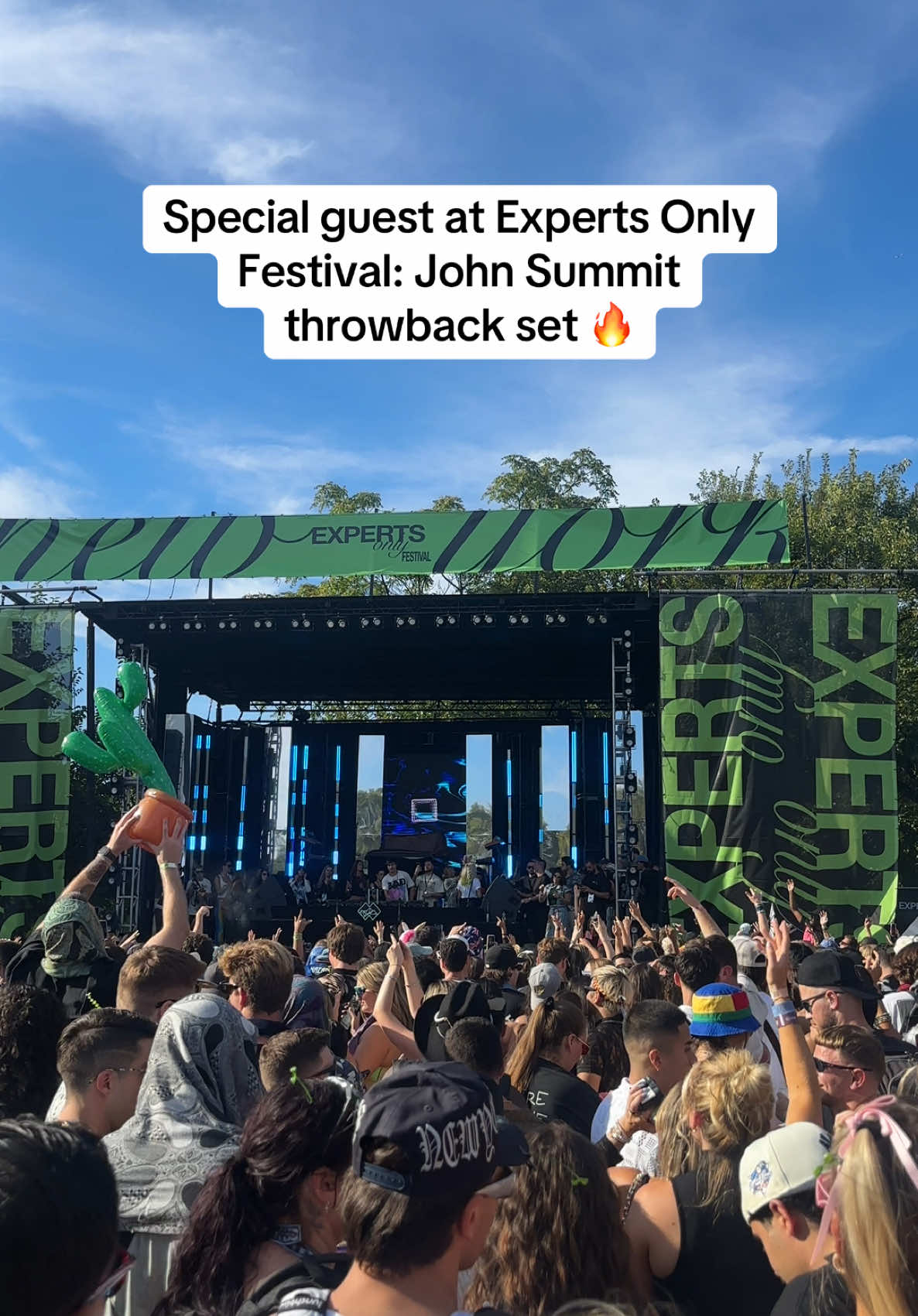 John Summit thowback set for the people 🔥 #edm #edmtiktok #johnsummit #expertsonly #nyc 