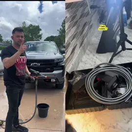 Este pression washer me va a ayudar a ahorrar mi platica , y también el agua cuando friegue mi camioneta , #pressionwasher #carwashing #carwashchallenge 